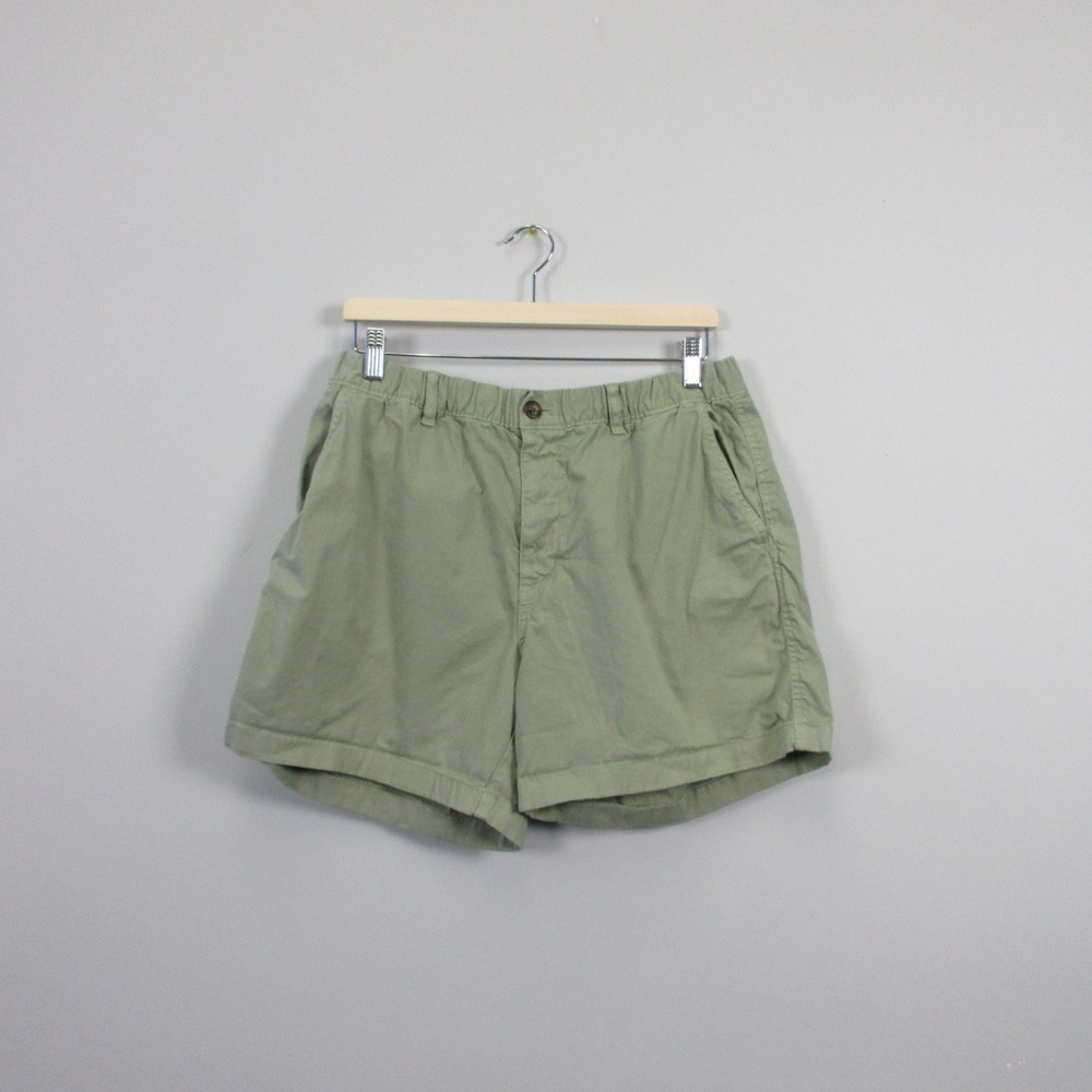 Bearbottom Clothing Shorts Men XL Green Cotton Twill Chino Comfort Casual 330